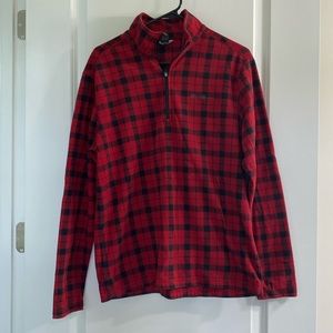 Eddie Bauer Quarter Zip Fleece- men’s medium